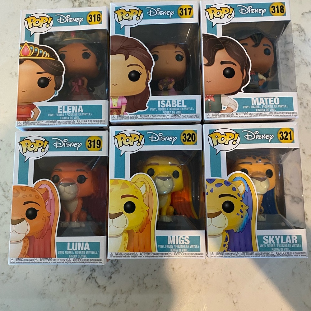 Disney Pop Figuires